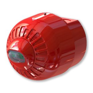 Flaşör, ESD-5003, derin taban, kırmızı flaş, duvara monte