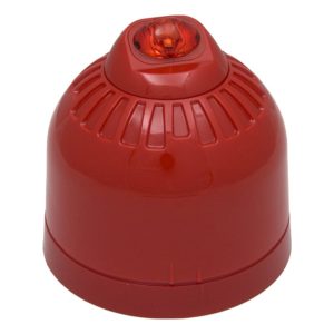 Flaşör, ESD-5004, sığ taban, kırmızı flaş, duvara monte