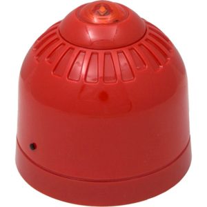 Flaşör, ESD-5008, sığ taban, kırmızı flaş, tavana monte